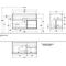 V&B Waschtischunterschrank FINION 1000x603x501mm Regalele. glos. wh wh ma