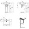 IDS Waschtisch CONNECT AIR Cube 600x460x160mm weiß