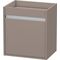Duravit Unterschrank KETHO 360x500x550mm Anschlag links basalt matt