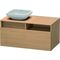 Duravit Waschtischunterbau DURASTYLE 550x1000x500mm Auss li eur. Eiche/europä