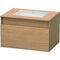 Duravit Waschtischunterbau DURASTYLE 550x800x500mm eur. Eiche/europäische Ei
