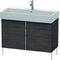 Duravit Waschtischunterbau VERO AIR 581x984x431mm eiche dunkel gebürstet