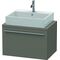 Duravit Konsolenunterschrank X-LARGE 440x700x478mm flannel grey seidenmatt