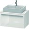 Duravit Konsolenunterschrank X-LARGE 440x800x478mm weiß hochglanz lackiert