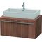 Duravit Konsolenunterschrank X-LARGE 440x900x548mm nussbaum natur