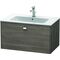 Duravit Waschtischunterbau BRIOSO Griff chrom 442x820x479mm pine terra