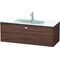 Duravit Waschtischunterbau BRIOSO Gri chrom 442x1220x479mm nussbaum dunkel