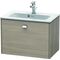 Duravit WT-Unterbau BRIOSO COMPACT Griff chrom 442x620x389mm pine silver