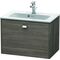 Duravit WT-Unterbau BRIOSO COMPACT Griff chrom 442x620x389mm pine terra