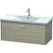 Duravit Waschtischunterbau BRIOSO Griff chrom 450x1020x479mm pine silver