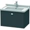 Duravit Waschtischunterbau BRIOSO Griff chrom 452x670x469mm graphit matt