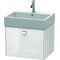 Duravit Waschtischunterbau BRIOSO Griff chrom 442x584x459mm weiß hochglanz