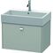 Duravit Waschtischunterbau BRIOSO Griff chrom 442x684x459mm betongrau matt
