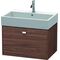 Duravit Waschtischunterbau BRIOSO Gri chrom 442x684x459mm nussbaum dunkel