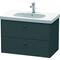 Duravit Waschtischunterbau BRIOSO Griffe Frontfarbe 563x820x469mm grap ma