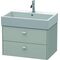Duravit Waschtischunterbau BRIOSO Gri Frontfarbe 442x684x459mm betongr ma