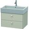Duravit Waschtischunterbau BRIOSO Griffe Frontfarbe 442x684x459mm ta matt