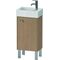 Duravit Waschtischunterbau BRIOSO 570x364x239mm Gri chr Ans re europ. Ei