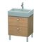 Duravit Waschtischunterbau BRIOSO Griffe chr 570x584x459mm europ. eiche