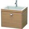 Duravit Waschtischunterbau BRIOSO 502x600x480mm m WT Vero Air G. chr 1 HL