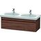 Duravit Waschtischunterbau DURASTYLE 453x1150x398mm nussbaum dunkel