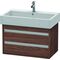 Duravit Waschtischunterbau KETHO 440x750x410mm nussbaum dunkel
