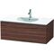 Duravit Waschtischunterbau L-CUBE 534x1020x400mm nussbaum dunkel