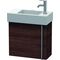 Duravit Waschtischunterbau VERO AIR 436x484x211mm Ans links kastanie dunkel