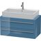 Duravit Konsolenunterschrank X-LARGE 440x900x478mm lichtblau matt