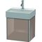 Duravit Waschtischunterbau XSQUARE 397x434x340mm Türansch re capp hochglanz
