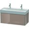 Duravit Waschtischunterbau XSQUARE 397x984x460mm cappuccino hochglanz