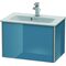 Duravit WT-Unterbau XSQUARE COMPACT 400x610x388mm stone blue hochglanz