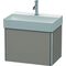 Duravit WTU COMPACT XSQUARE 397x584x390mm basalt matt