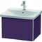 Duravit Waschtischunterbau XSQUARE 405x610x473mm aubergine seidenmatt