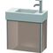 Duravit Waschtischunterbau XSQUARE 397x484x240mm Türansch re capp hochglanz