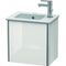 Duravit Waschtischunterbau XSQUARE 400x410x289mm Türansch li weiß hochglanz