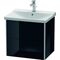 Duravit Waschtischunterbau XSQUARE 565x610x473mm schwarz hochglanz