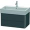 Duravit Waschtischunterbau XSQUARE 397x784x460mm graphit matt