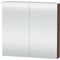 Duravit Spiegelschrank HAPPY D.2 138x800x760mm amerik. nussbaum