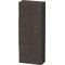 Duravit Halbhochschrank HAPPY D.2 240x500x1320mm Ans re Ei dkl gebürstet