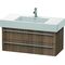 Duravit Waschtischunterbau X-LARGE 468x1000x448mm nussbaum natur