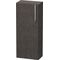 Duravit Halbhochschrank VERO 240x400x960mm Ans li Ei dunkel gebürstet
