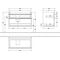 V&B Waschtischunterschrank VENTICELLO 953x590x502mm Griff chr White Matt
