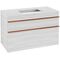 V&B Waschtischunterschrank VENTICELLO 957x606x502mm Griff Copper White Wood