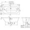 V&B Whirlpoolsystem OBERON m BW R-eck 1900x900 Tech. Pos 1 we
