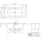 V&B Whirlpoolsystem LOOP & FRIENDS m BW R-eck 1900x900 Tech. Pos 1 we