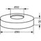 Kludi Messing-Rosette 90x20mm chr