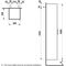 Laufen Hochschrank BASE FÜR PRO S 1650x350x336mm Scharnier links weiß matt