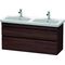 Duravit Waschtischunterbau DURASTYLE 448x1230x610mm Kast. dunkel/kastanie dkl