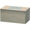 Duravit Waschtischunterbau DURASTYLE 550x1000x500mm pine silver